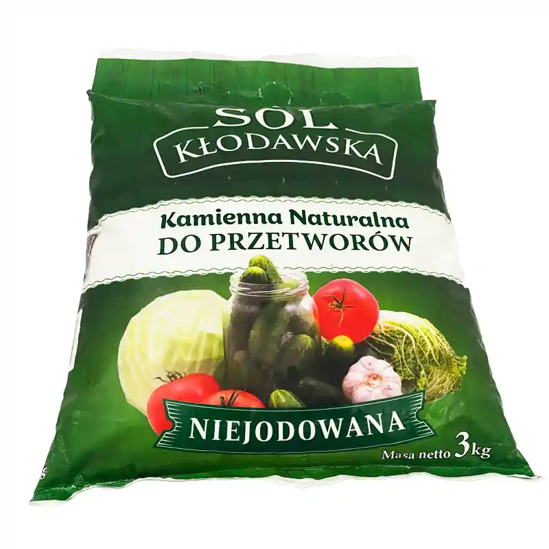 Kłodawa Sól kłodawska kamienna niejodowana spożywcza Kopalnia soli,  3 kg