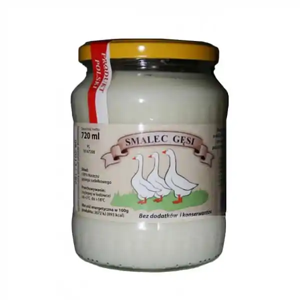 Desmal Smalec gęsi 100% czysty zdrowy świeży, 720 ml
